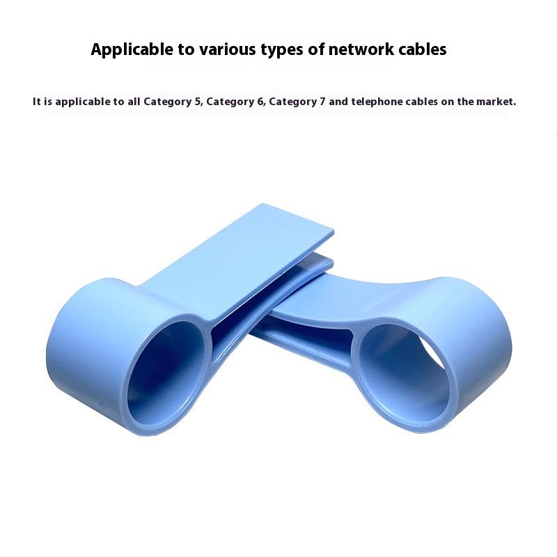 Ethernet Cable Straightener Tool For Quick And Easy Unraveling Cat5E/Cat6/Cat7 Wire Cable Management Accessories