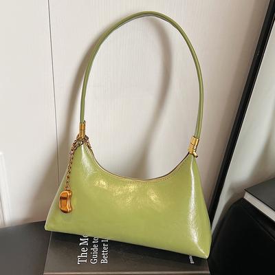 French Niche Underarm Bag Women's 2025 New Spring and Summer Fashion Shoulder Bag High-end Sense Versatile Commuter Baguette Bag
