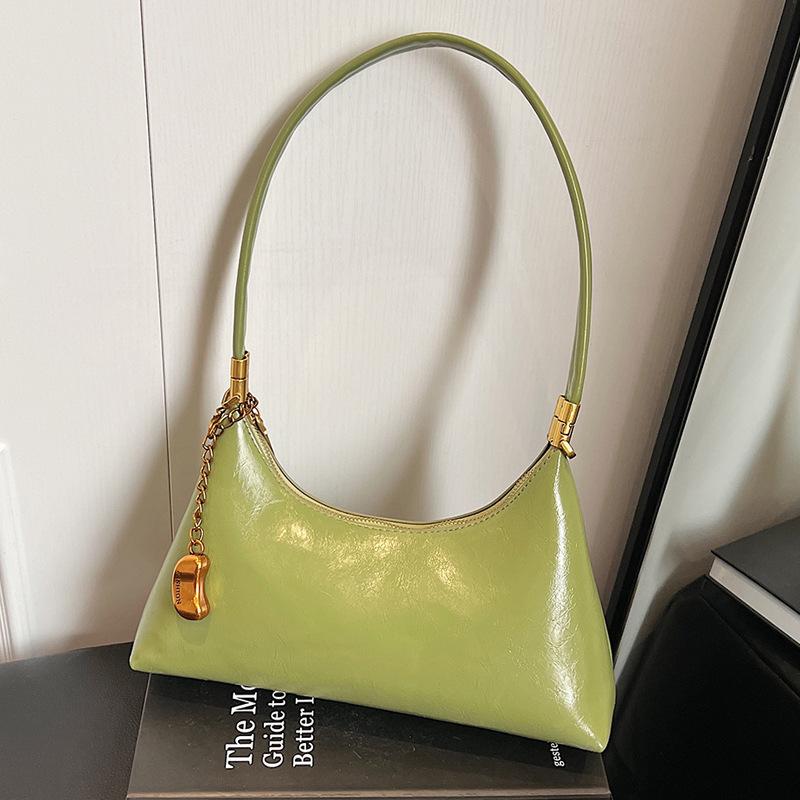 French Niche Underarm Bag Women's 2025 New Spring and Summer Fashion Shoulder Bag High-end Sense Versatile Commuter Baguette Bag