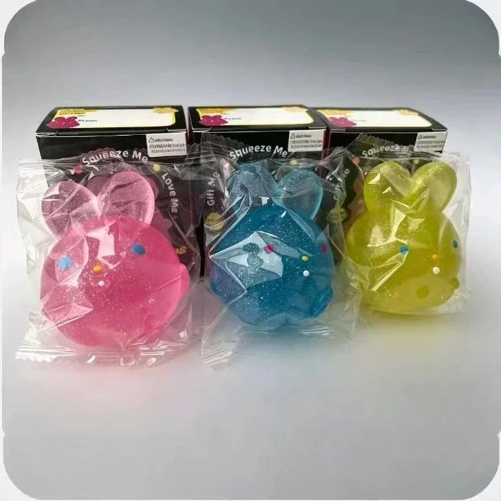 Needoh Jelly Hops Coelho Squishy Anti-Stress Gelball Weich Anti-Angst Fidget Sensorisch, Knetspielzeug Für Geschenk