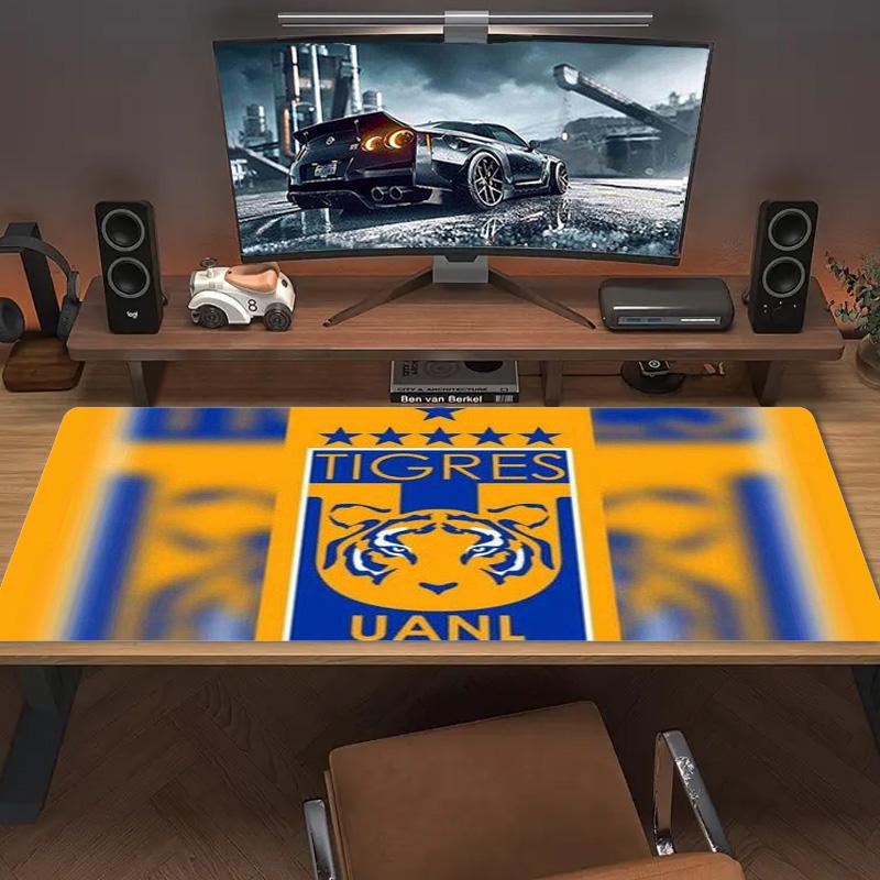 Tigres uanl Color Mouse Pad Large Gaming Table Cushion Non-slip Laptop Tablet Big Mousepad XXL Mat Mini PC Playmat With Lock edge