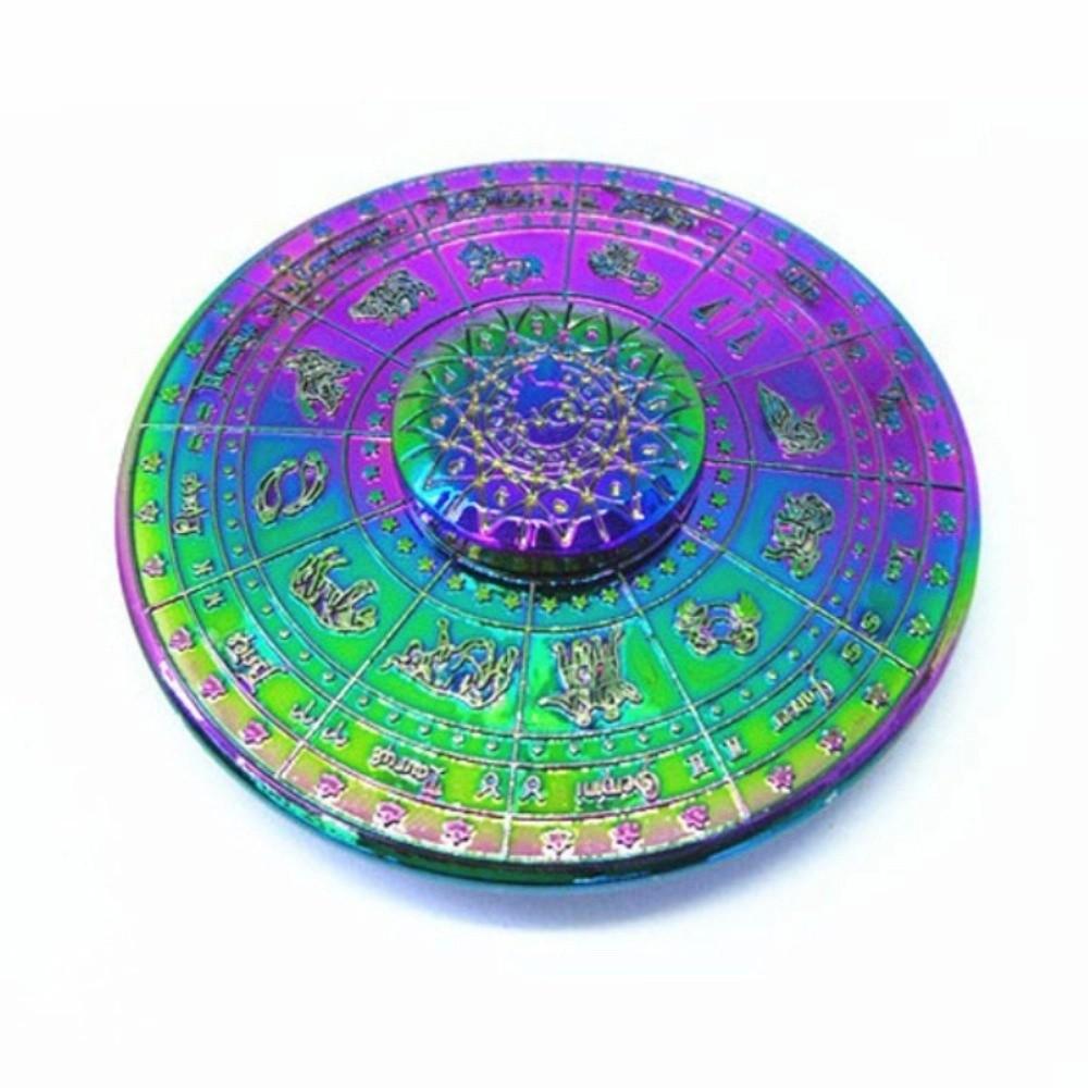

Destiny Compass Astrolabe Fidgeting Spinner Constellations Smooth Zodiac Signs Fidgeting Spinner Rotating Metal Finger Plaything Kids