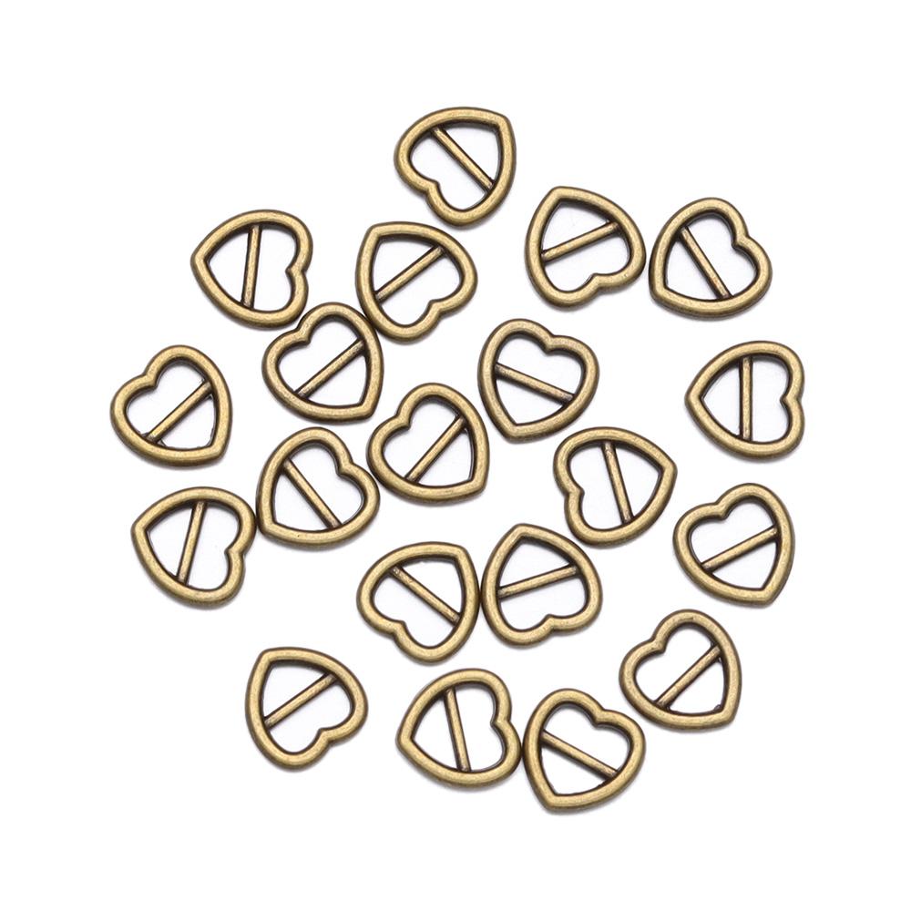 20/40pcs Newest Mini Ultra-small Girls  Belt Buttons Tri-glide Buckle  Bags Accessories Diy Dolls Buckles