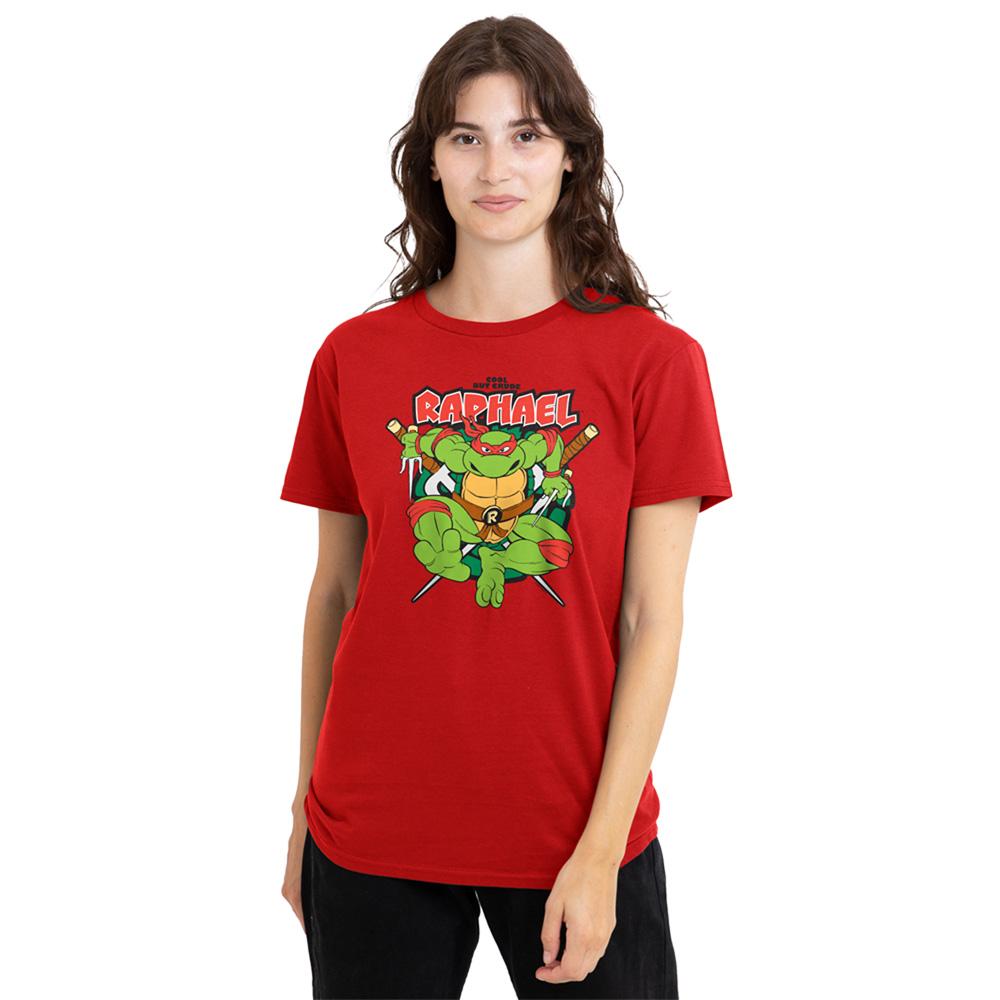 Teenage Mutant Ninja Turtles Womens/Ladies Cool But Crude Raphael T-Shirt