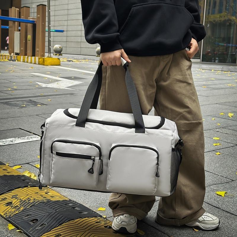 Short Distance Travel Bag Separation Shoes Bags Large Capacity Sports Fitness Bag Dry Wet Separation Men Women Storage Bag Handbag