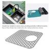 Alfombrilla para fregadero resistente al calor Antideslizante Alfombrilla de cocina Herramienta de cocina Protector de fregadero Encimera/Barra