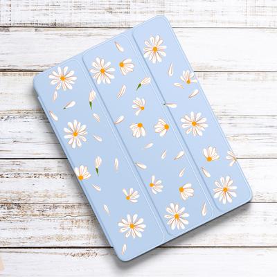 Kryt Daisy pro iPad Air 4 10.9 Pouzdro 2020 10.2 7 8. generace Pro 11 2020 Mini 5 10.5 9.7 6. Funda 2021 Pouzdro pro Pencil 2