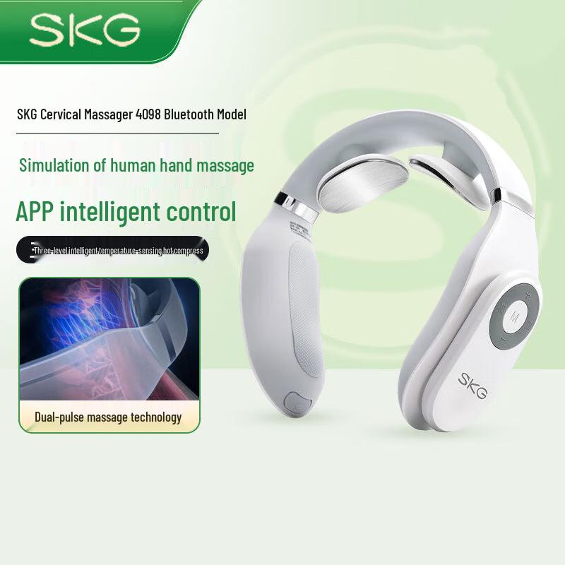 SKG 4098 Bluetooth Массажер для шеи с электрическими импульсами, 2-е поколение