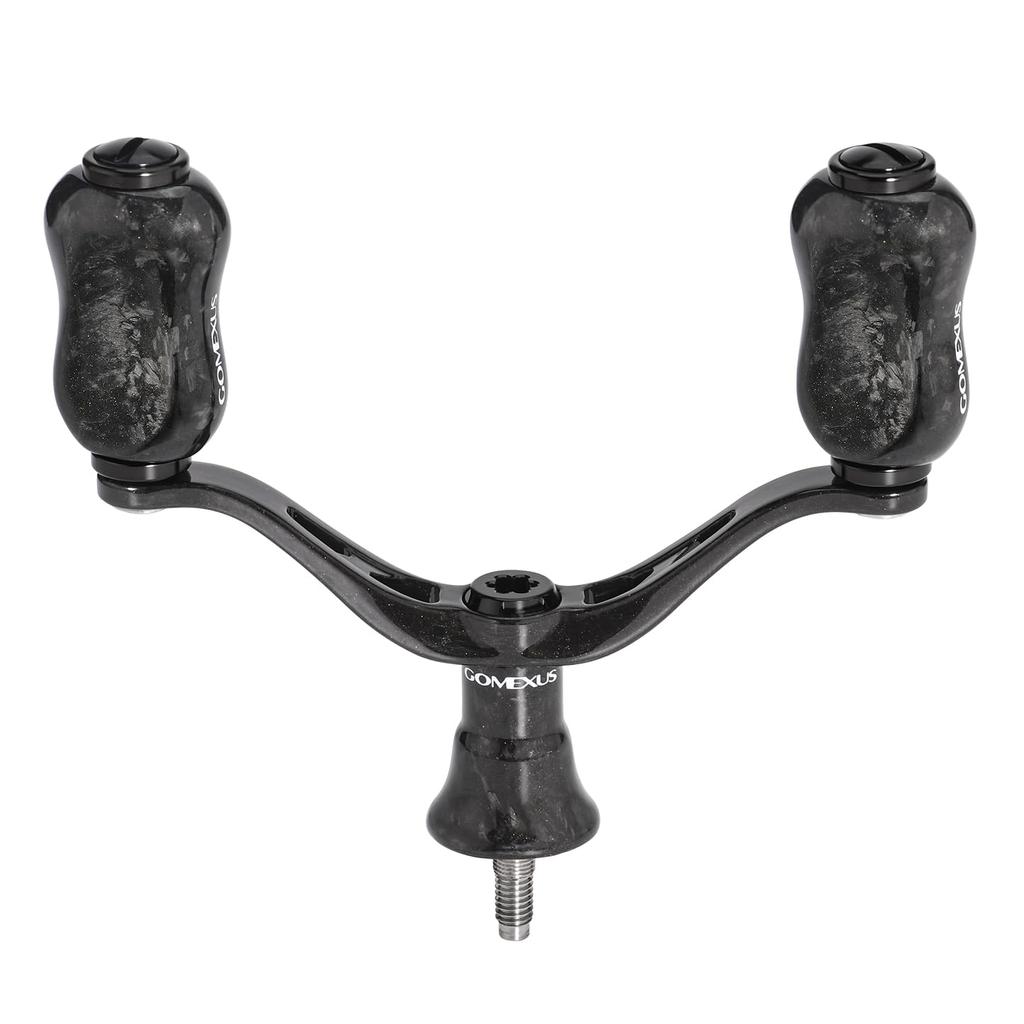 Gomexus Shimano Stella Nasky Twin Power Spinningový naviják 82mm Náhradní dvojitá klička Lehká hra Kovaný karbon Ultralehký Komfort navíjení Levý