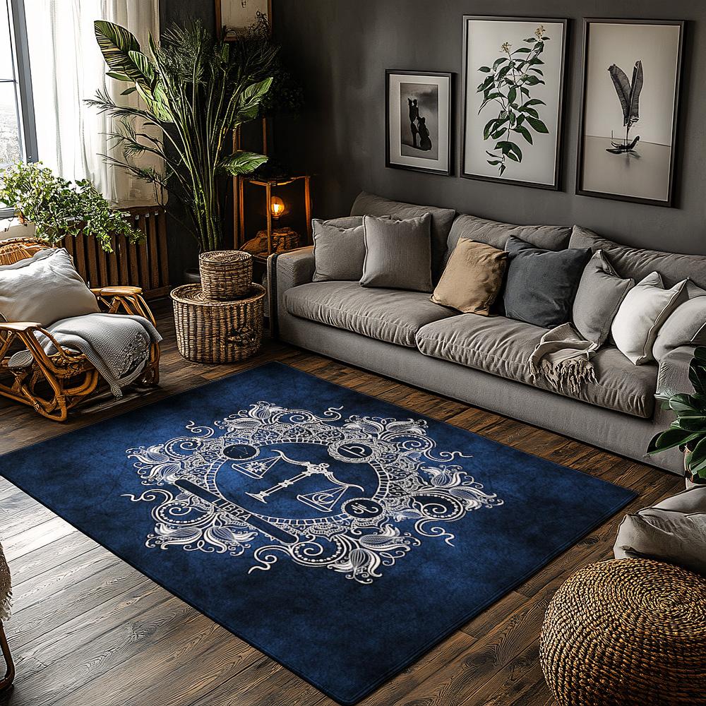 

Stylish Home Decor Area Rug Modern Abstract Carpet Non Slip Floor Mat Living Room Accent Rug Durable Washable Indoor Outdoor Rug 50x 80cm