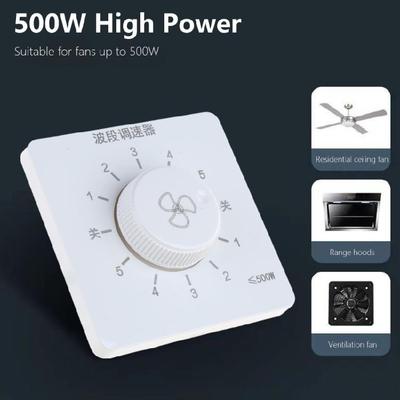 86 Type Mechanical Rotary  Switches for Ceiling Fan 5-level Speed Controller