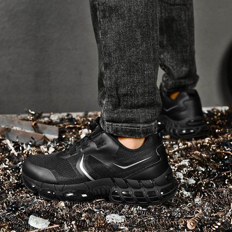 Fashionable, comfortable and casual sports shoes, work boots, anti-puncture and anti-crush safety shoes, men's protective shoes