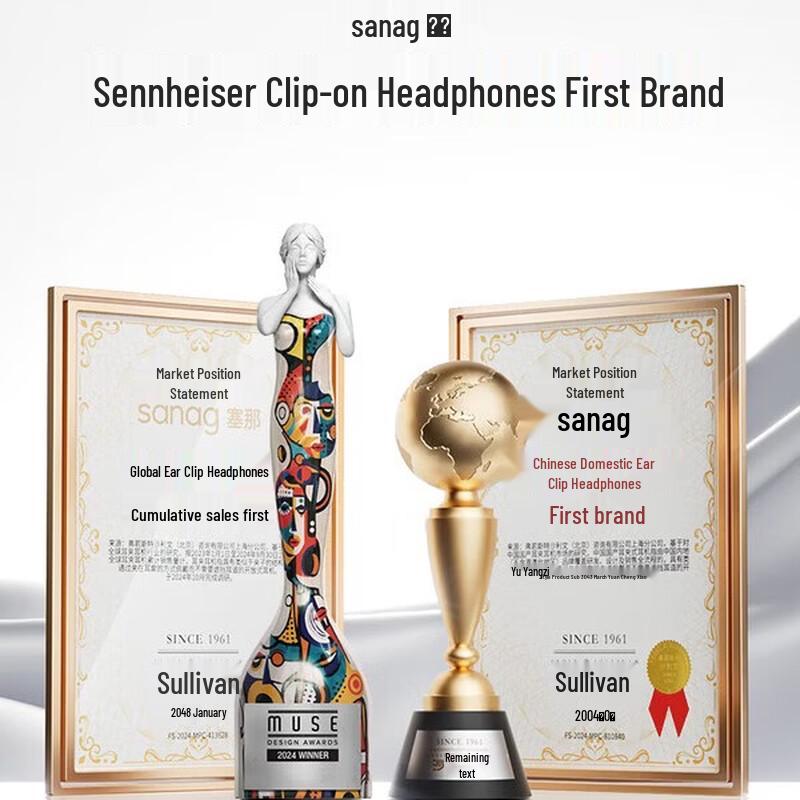 SANAG S8S AI Open-Ear Bluetooth Sports Earphones