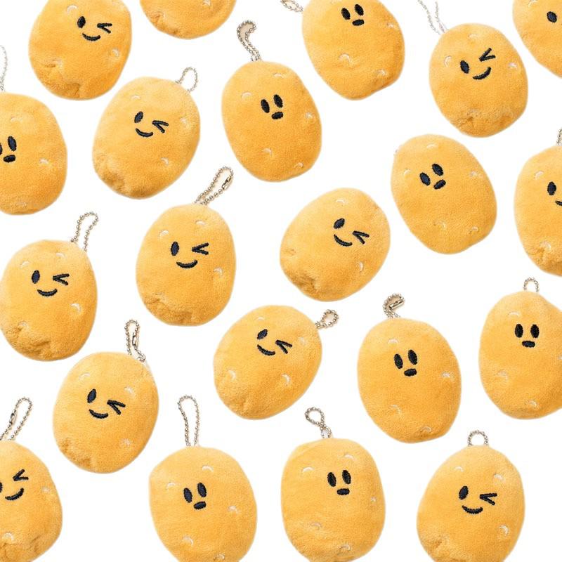 Mini Potato Doll Plush Keychain: Cute & Creative Stress-Relief Accessory
