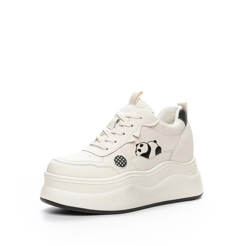 

Женская обувь новая весенняя танкетка маффин толстая подошва легкая внутренняя высота увеличение повседневная маленькая белая обувь маленькая модная одинарная обувь 39