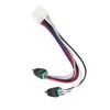 Power Input Speaker Harness for DUAL TBX10A Amplifier 10 Pin Plug Power Harness
