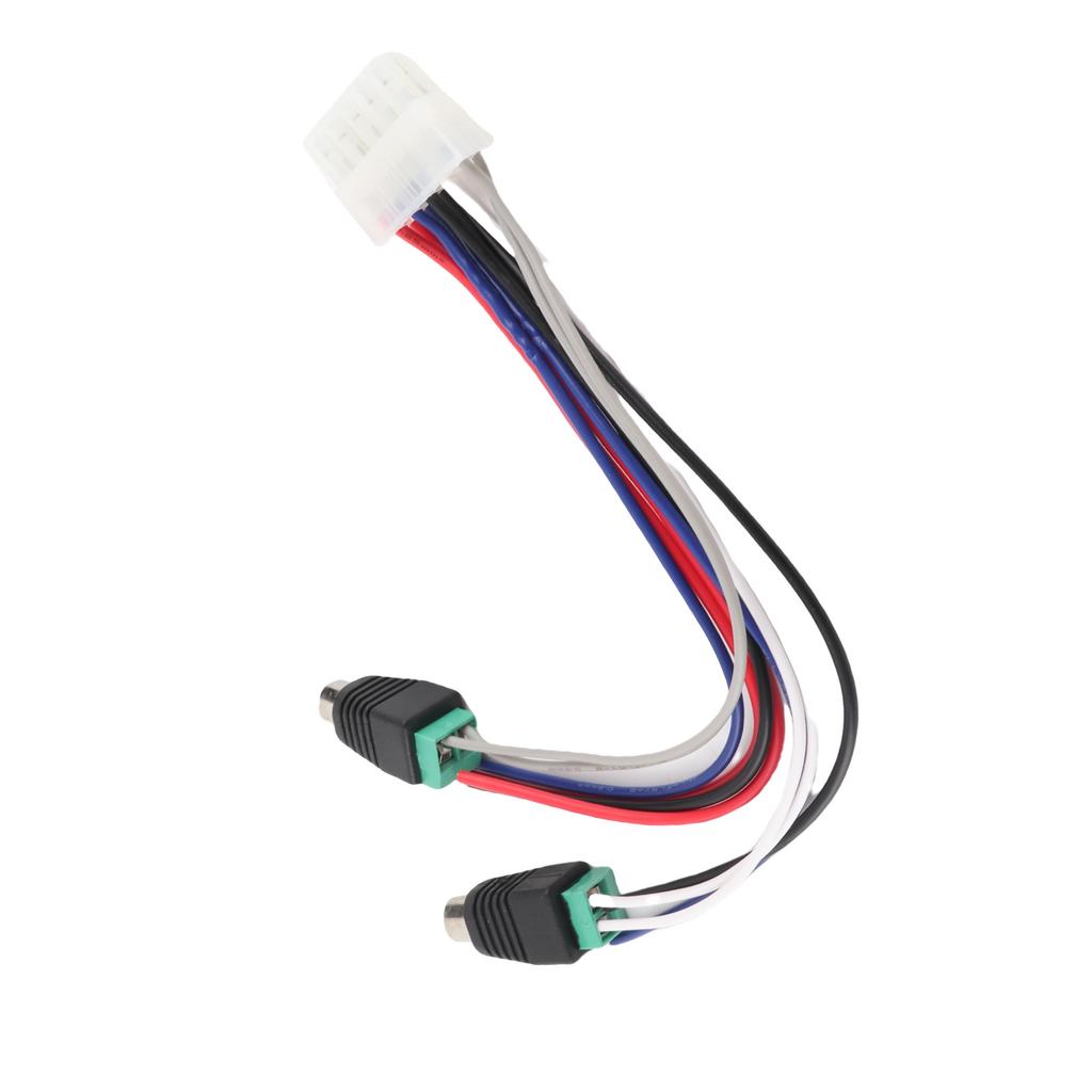Power Input Speaker Harness for DUAL TBX10A Amplifier 10 Pin Plug Power Harness