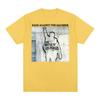 Rage Against The Machine Vintage T-Shirt Amerikanische Rockband Baumwolle Herren T-Shirt Neues T-Shirt Damen Oberteile