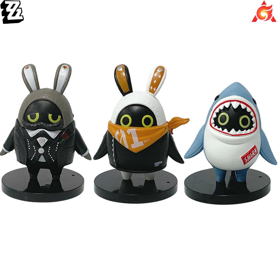 Discover Intime Zenless Zone Zero Anime Toy The Zzz Bangboo Eous Sharkboo Activity Adorable The Bangboo Peripheral Cute And Charming Pvc Figures Toy Gifts Designed