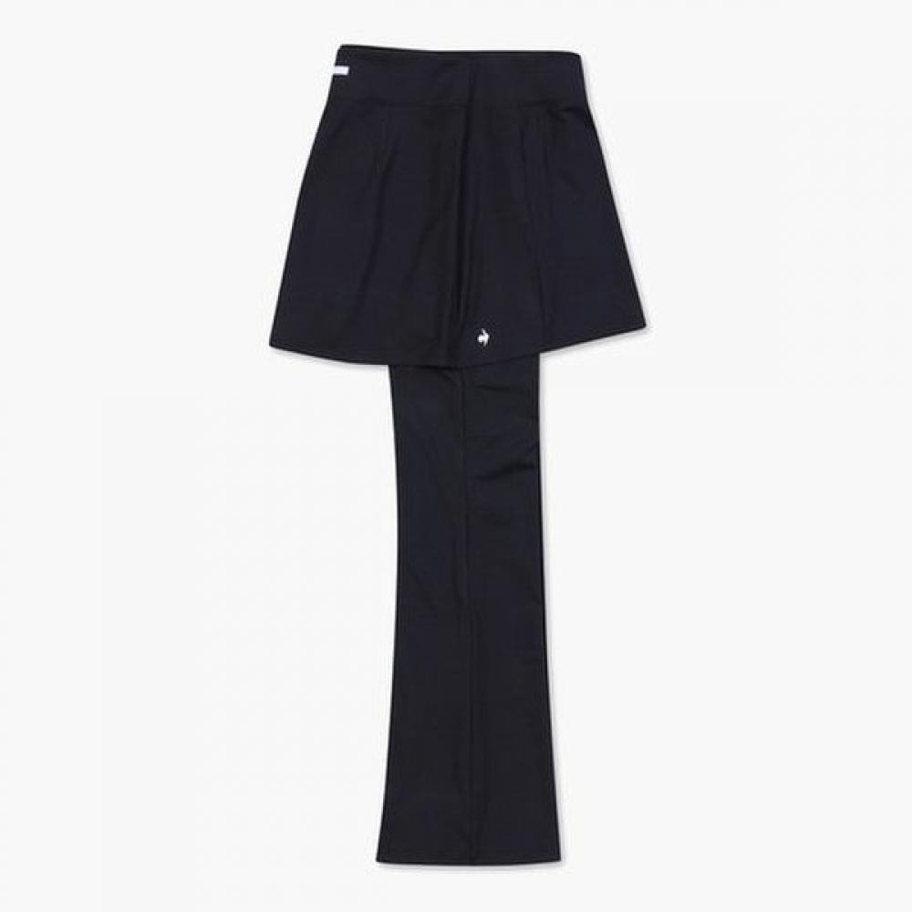 Le Coq Sportif Women Soft Jersey Skirt Pants Black Qp122ofp14