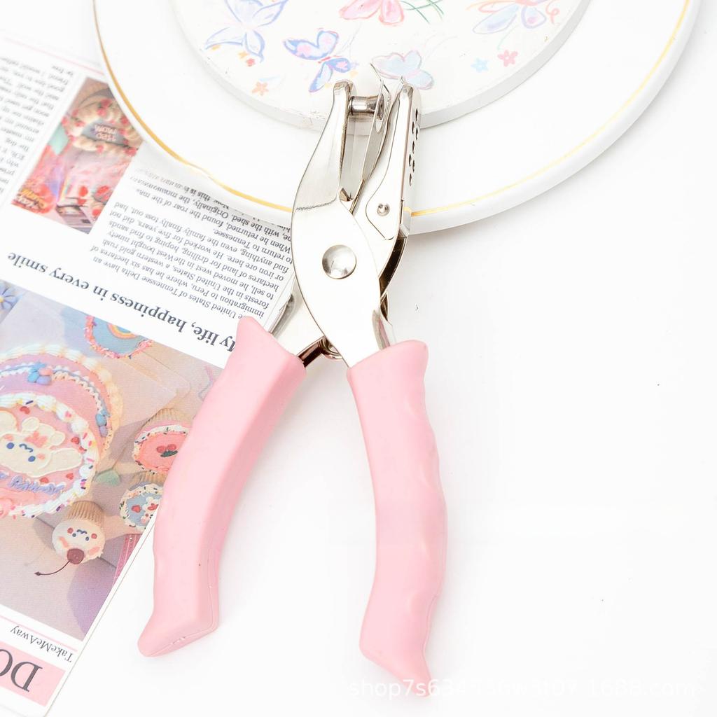 1Pc Heavy Duty Single Hole Punch for Crafting Precision Soft Grip Hole Paper Puncher Scrapbook Craft Tool