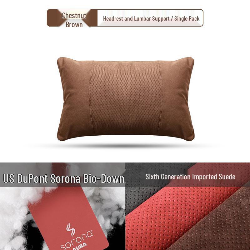 Mercedes S-Class Maybach Headrest Pillow - Car Seat Neck Protection