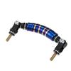 X AUTOHAUX Interior Roll Bar Pull Assist Grip Adjustable Aluminum Alloy Universal Curved Shape