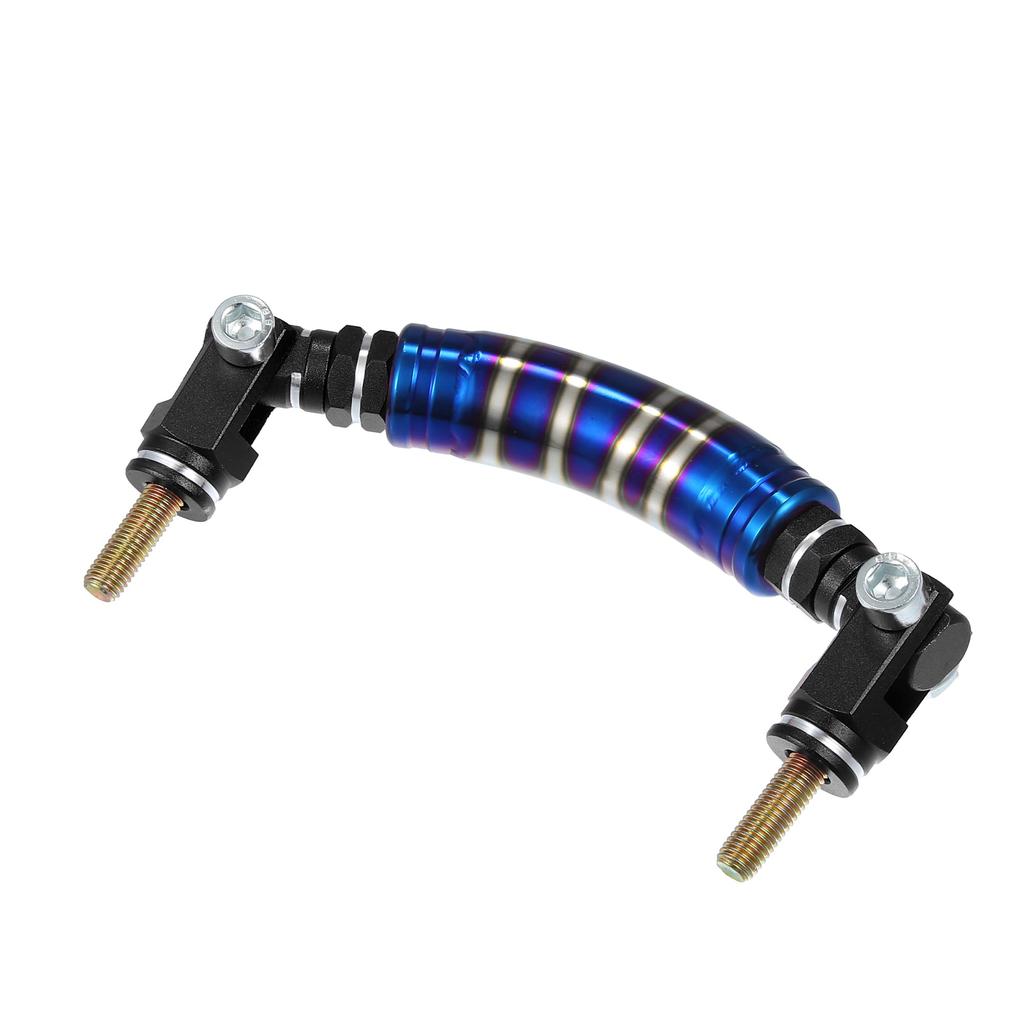 X AUTOHAUX Interior Roll Bar Pull Assist Grip Adjustable Aluminum Alloy Universal Curved Shape