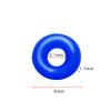 20-100Pcs Hole 2mm Multicolor Rubber Clip Charms Safety Stopper Silicone Spacer Beads For DIY Bracelets Necklaces Jewelry Making