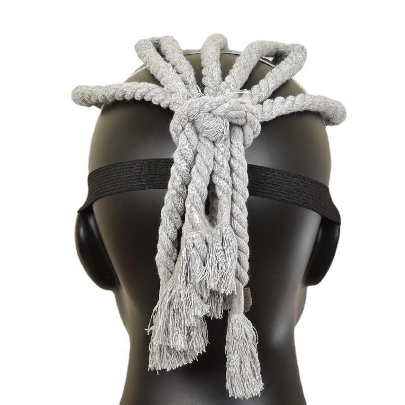 Slipknot Actieve Knoop Masker Met Latex Cosplay Voor Halloween En Feestvermaak