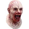 Máscara de zombi, accesorios espeluznantes para Halloween, máscara facial realista aterradora, accesorios para disfraces de cosplay para fiestas de adultos, máscaras de zombis infectados de terror