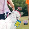 2 Pcs Golf Club Range Chart Portable Golfers Quick Reference Distance Card Estimation Cheat Sheet Golfing Guide Card
