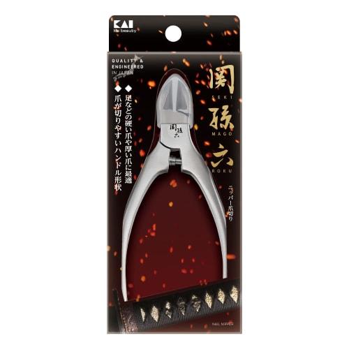 Kai Corporation Seki Mago Roku Nipper Claw Regular Handle  with Cap  Claw Nipper Small