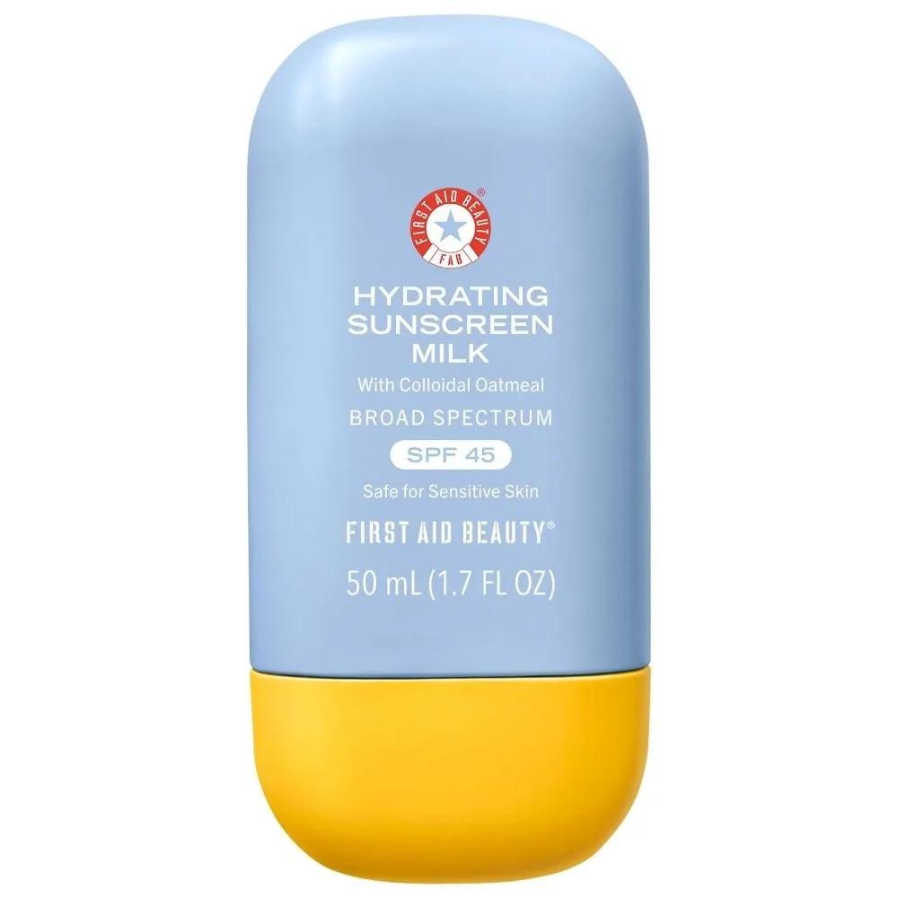 

First Aid Beauty Moisturizing Sunscreen Milk BRHODE Spectrum Colloidal Oats 45 50ml / 50 mL