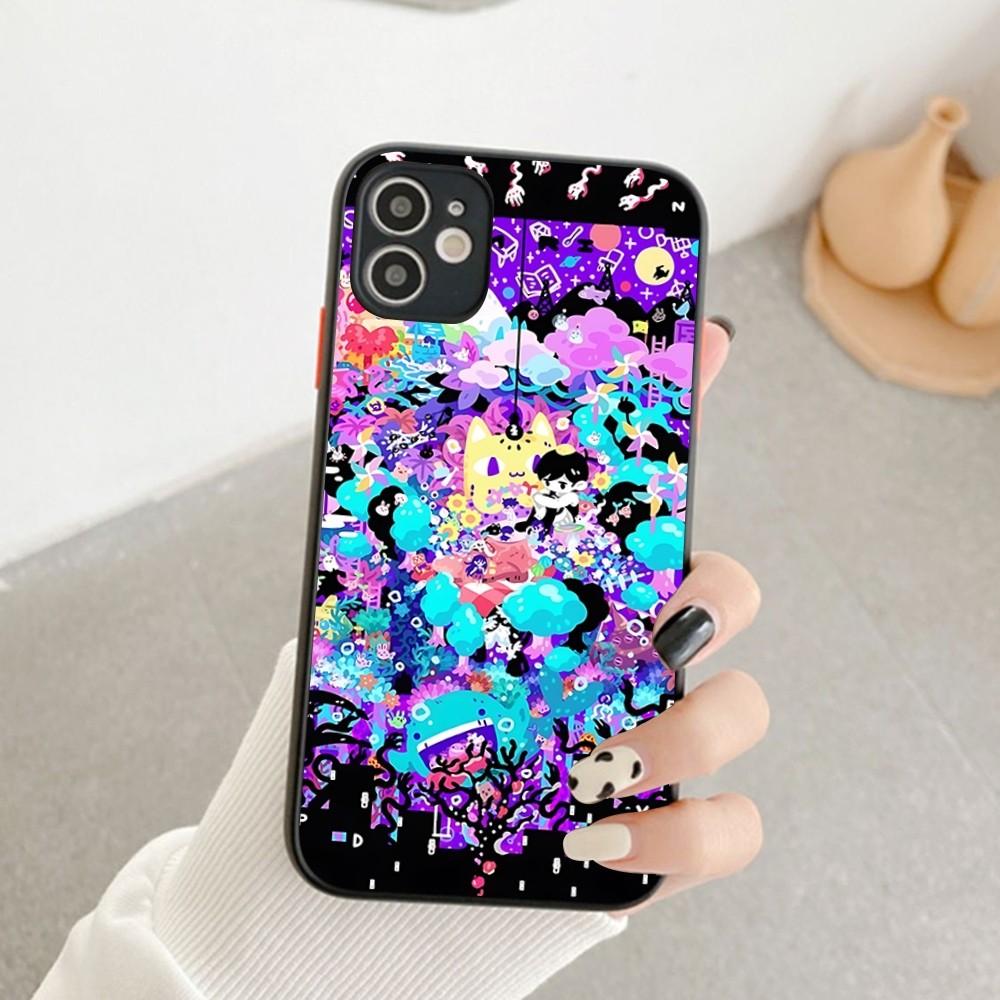 Spiel Omori Handyhülle Für IPhone 14 X XR XS 7 8 Plus 11 12 13 Pro MAX 13mini Matt Stoßfeste Hülle