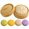 Ultra Soft Steamed Bun Squeeze, Pinch Squishy Dumpling Toy for Stress Relief