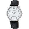 Citizen Q&Q Analog Waterproof Watch Leather Strap Q996-304 Men's White