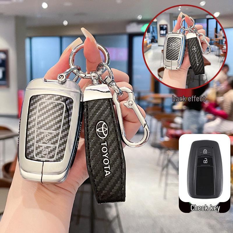 Toyota Key Case for Camry, Corolla, RAV4, Asia Dragon, Veloster, Highlander, and Feng
