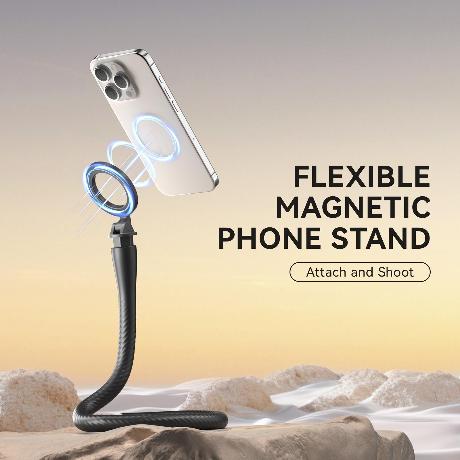 

Flexible Magnetic Suction Quick Disassembly Magsafe Mobile Phone Holder Camera