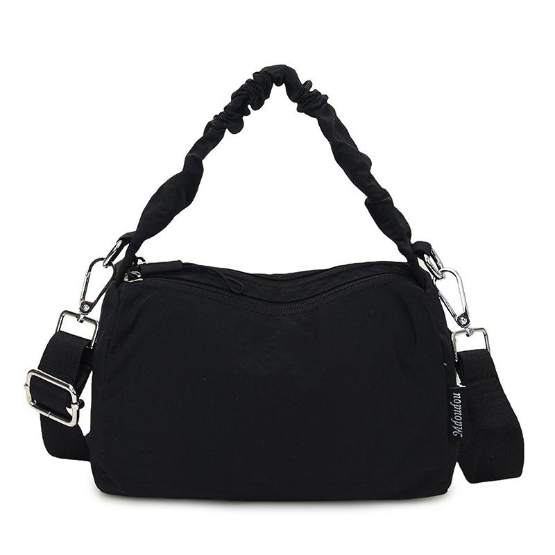 

Casual Handbag Fashionable Hand-held Cloth Bag Lightweight Mobile Phone Crossbody Bag чорний