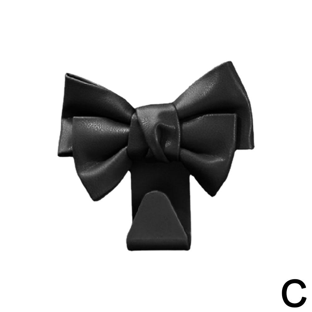 Car Seat Hook Cartoon Cute Bow Rear Accessories Interior Seat Hook Buckle Creative Female Driver Auto Car