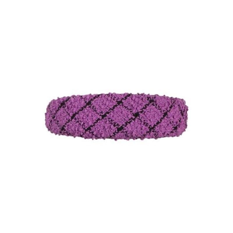 Brown Hat [headband] Owl -Purple