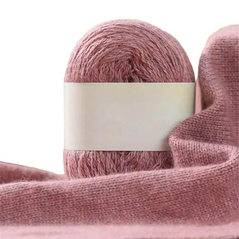  Soft Mohair Cashmere Wool Knitting Yarn Lightweight Hand Knitwear Yarn DIY Shawl