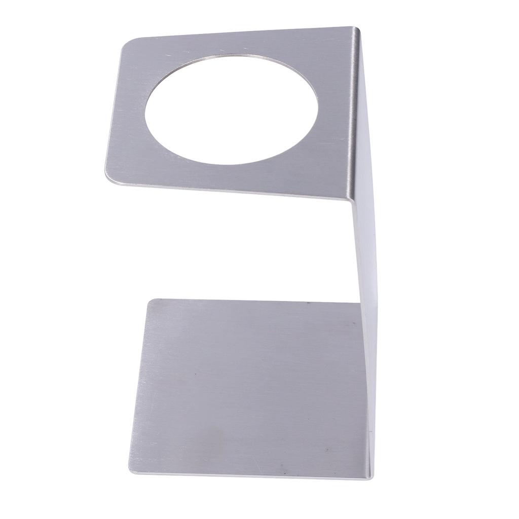 Drip Coffee Stand Kleine Größe Leichtes Langlebiges Metall Wiederverwendbarer Pour Over Kaffeetropfer Ständer für Café Haushalt Gebürstet