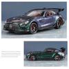 1/24 Benzs-GT GTR Alloy Sports Car Model Diecast & Toy Vehicles Metal Racing Car Model High Simulation Sound and Light Kids Gift