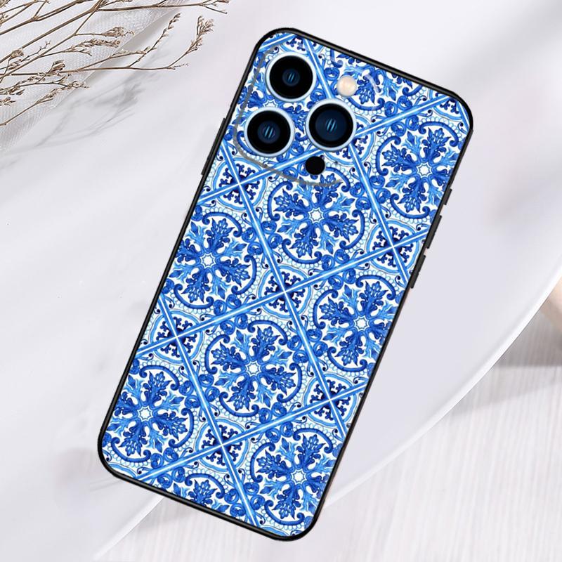 Moroccan Pattern Phone Case For iPhone 17 Air 16 15 14 13 11 12 Pro Max Plus 12 13 Mini 16e 17 Pro Max Cover