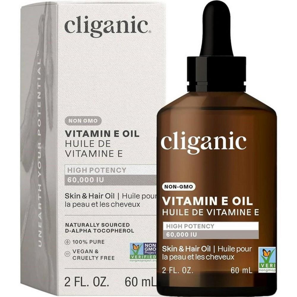 USA Clinic 100% Pure Vitamin E Tocopherol Oil 60,000 IU 1 pcs