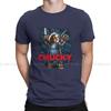 Doll TShirt Child's Play Chucky Horror Film Crewneck Short Sleeve 100% Cotton T Shirt Funny High Quality Gift Idea