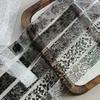 1/10 Roll Elegant Black White Lace Flower Nail Transfer Foils Fantasy Retro Floral Starry Sky Paper Sticker Manicure Accessories