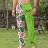 Men's Allover Printed Home Pants Sleeping Pajama Pants Long Pants Pajama Pants